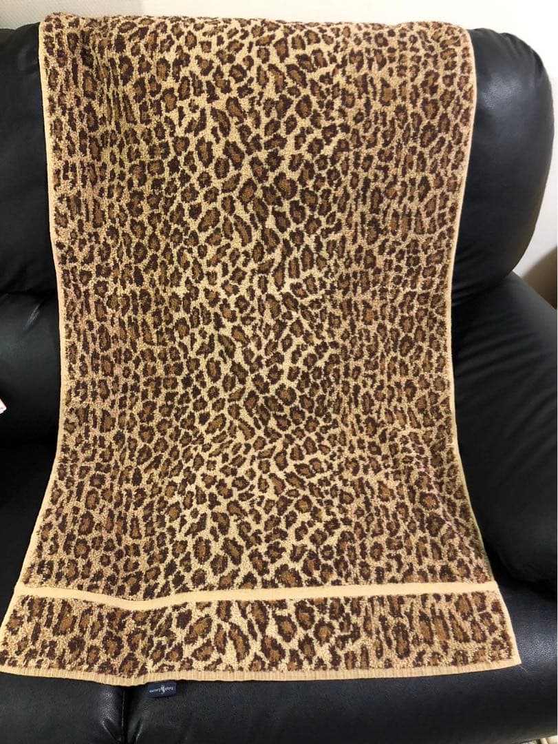 m*m様 新品★ 貴重ヴィンテージ アメリカ製　ラルフローレン バスタオル 豹柄