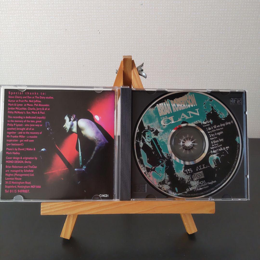 【輸入盤超希少】ブライアン・ロバートソン / THE CLAN ザ・クラン CD