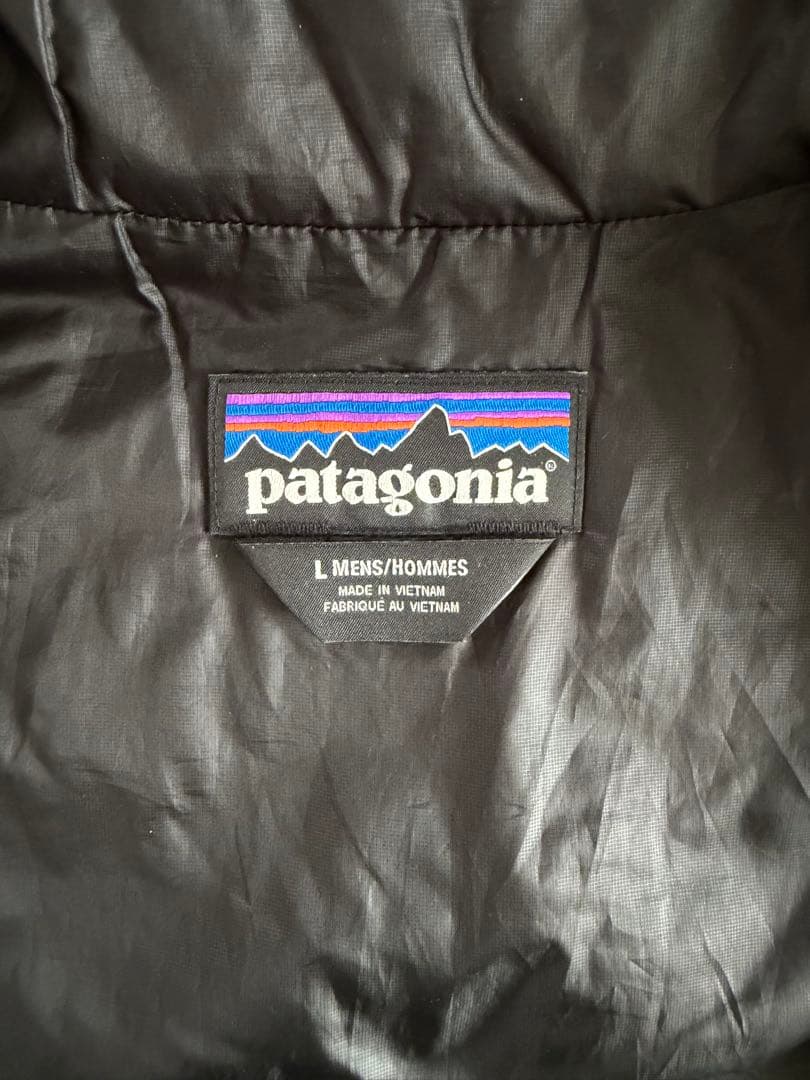 patagonia ナノパフベスト Lサイズ　ブラック　メンズ