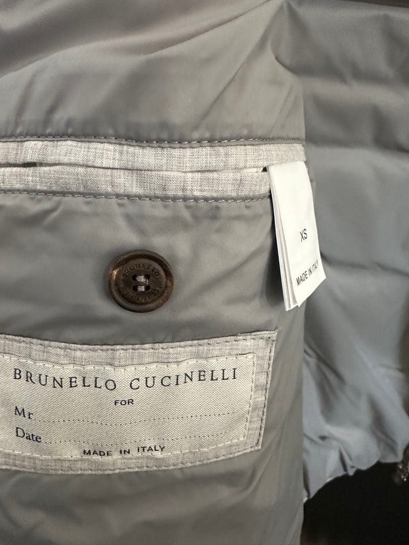 BRUNELLO CUCINELLI ブルネロ・クチネリ　ホワイトダウンベスト