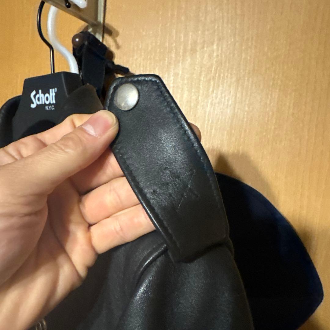 Schott ダブルライダースジャケット Tall 40 ワンスター613UST