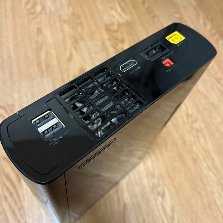 【ジャンク品】Nintendo Wii U ウィーユー 黒 ブラック