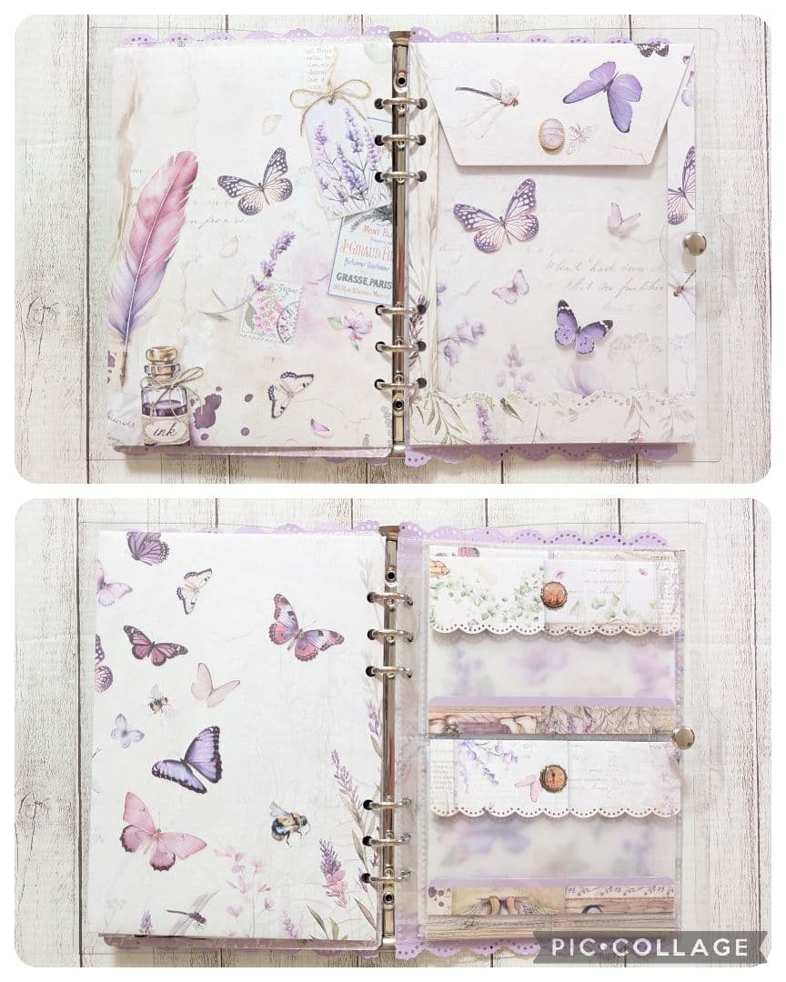 おすそ分けファイル♡ スタンペリア・Lavender♡ A5サイズ♡