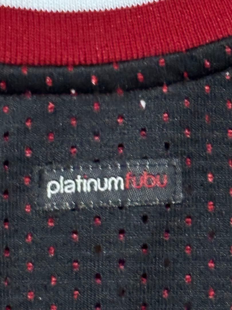platinum FUBU HARLEM ユニフォーム ゲームシャツ bboy