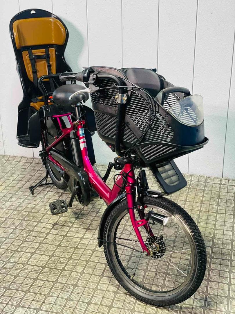 YAMAHA 20インチ子供のせ電動アシスト自転車　パスキッスNZ3224