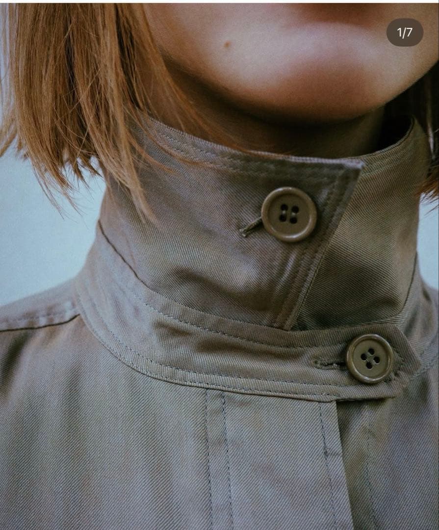 todayful 2waycollar Long Vest ロング ベスト