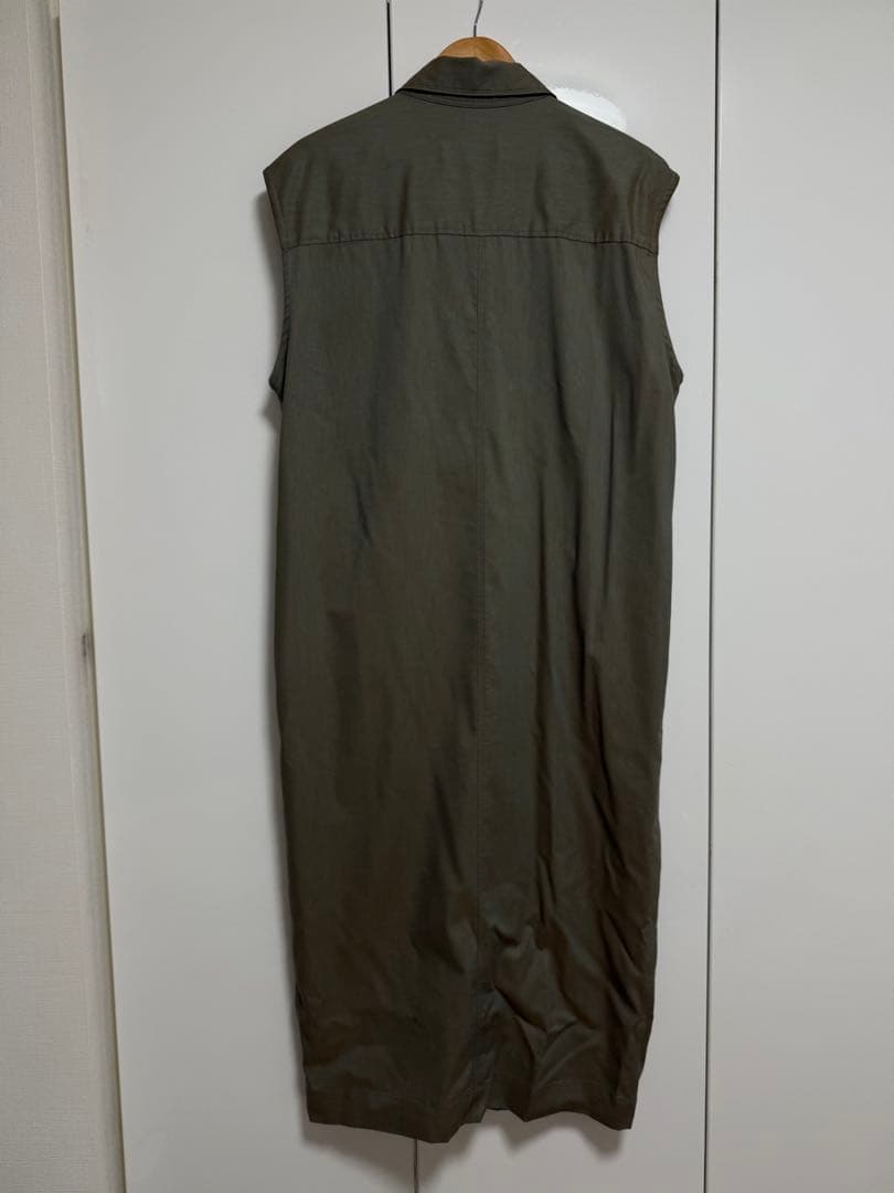 todayful 2waycollar Long Vest ロング ベスト