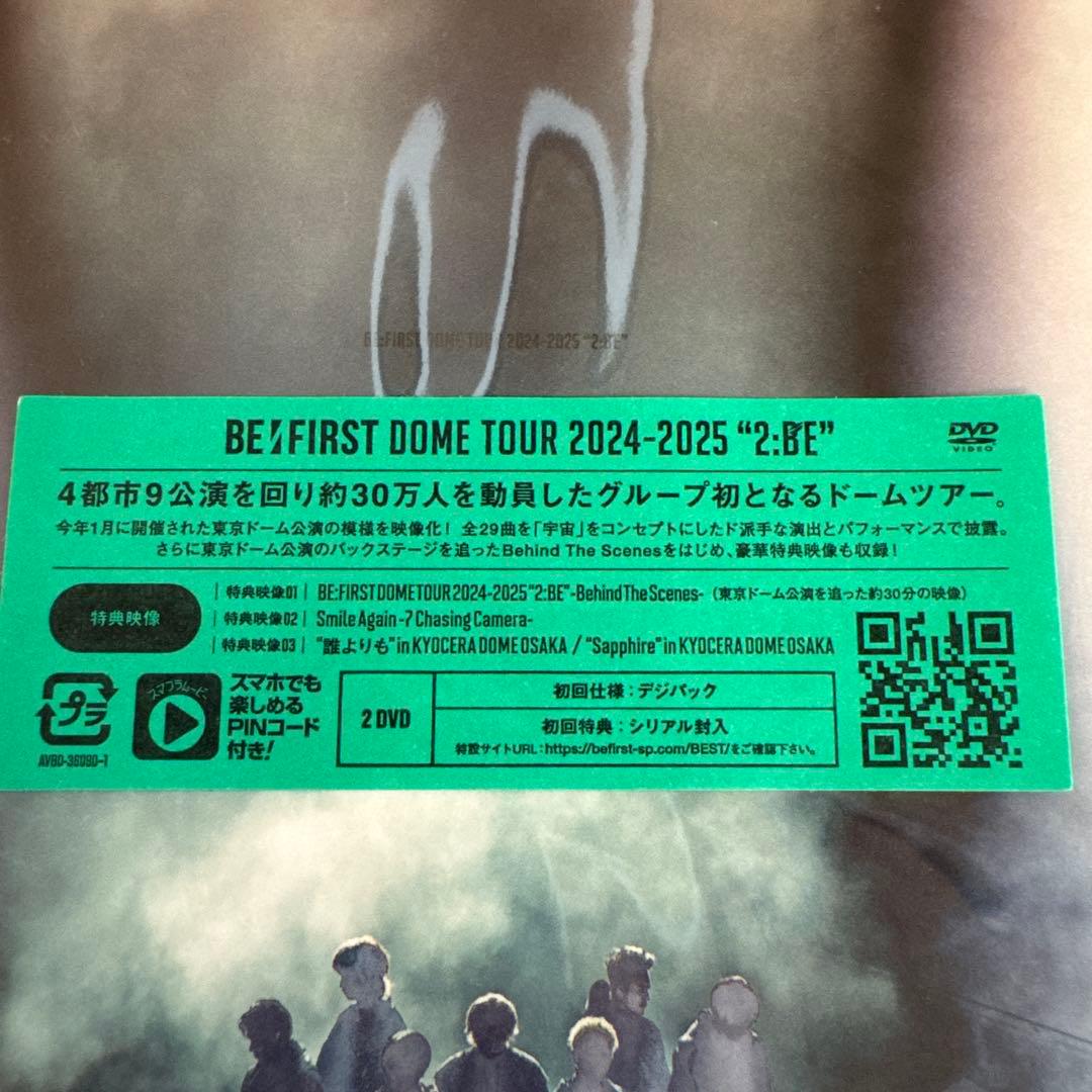 BE:FIRST DOME TOUR 2024-2025 “2:BE” DVD