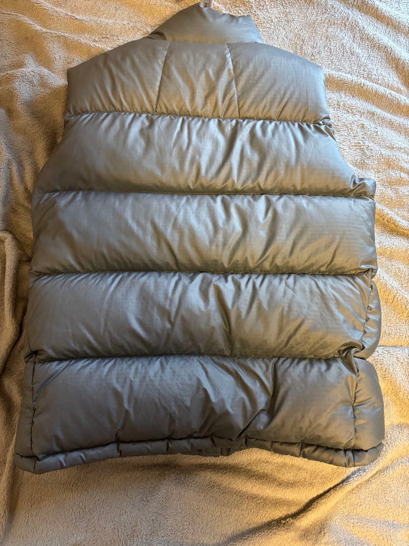 patagonia グレー ダウンベスト M