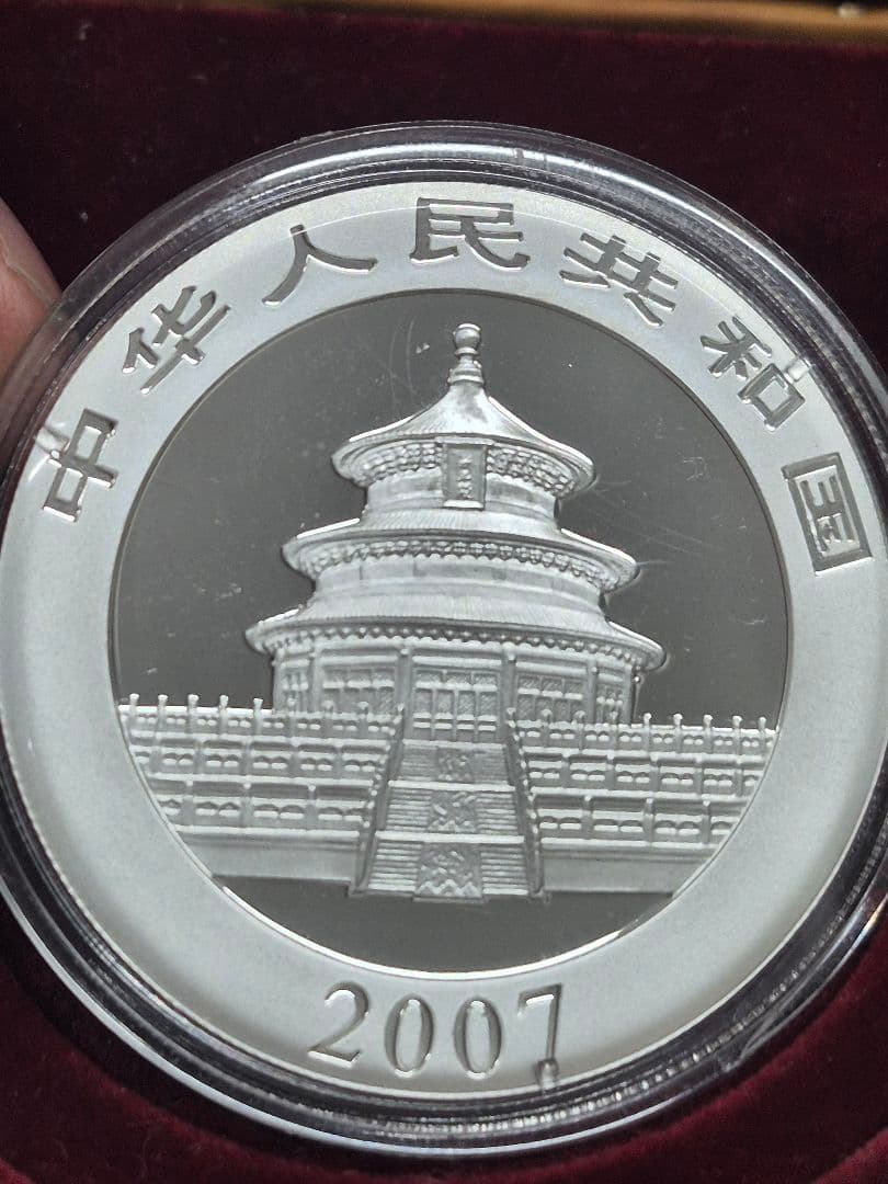 な*お様 中華人民共和国 パンダ硬貨 10元 2007年