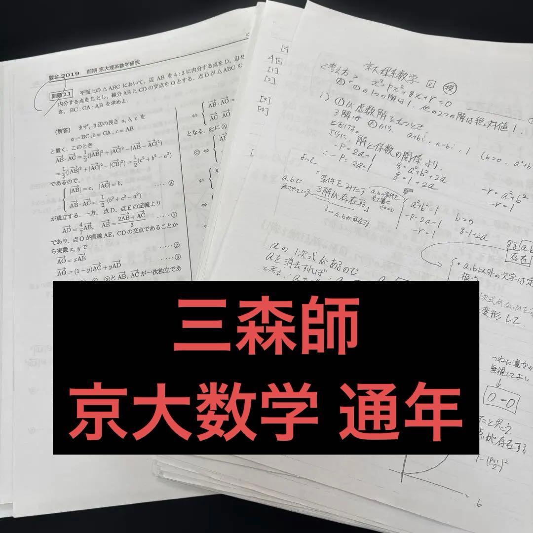 駿台 京大理系数学研究 2019 通年