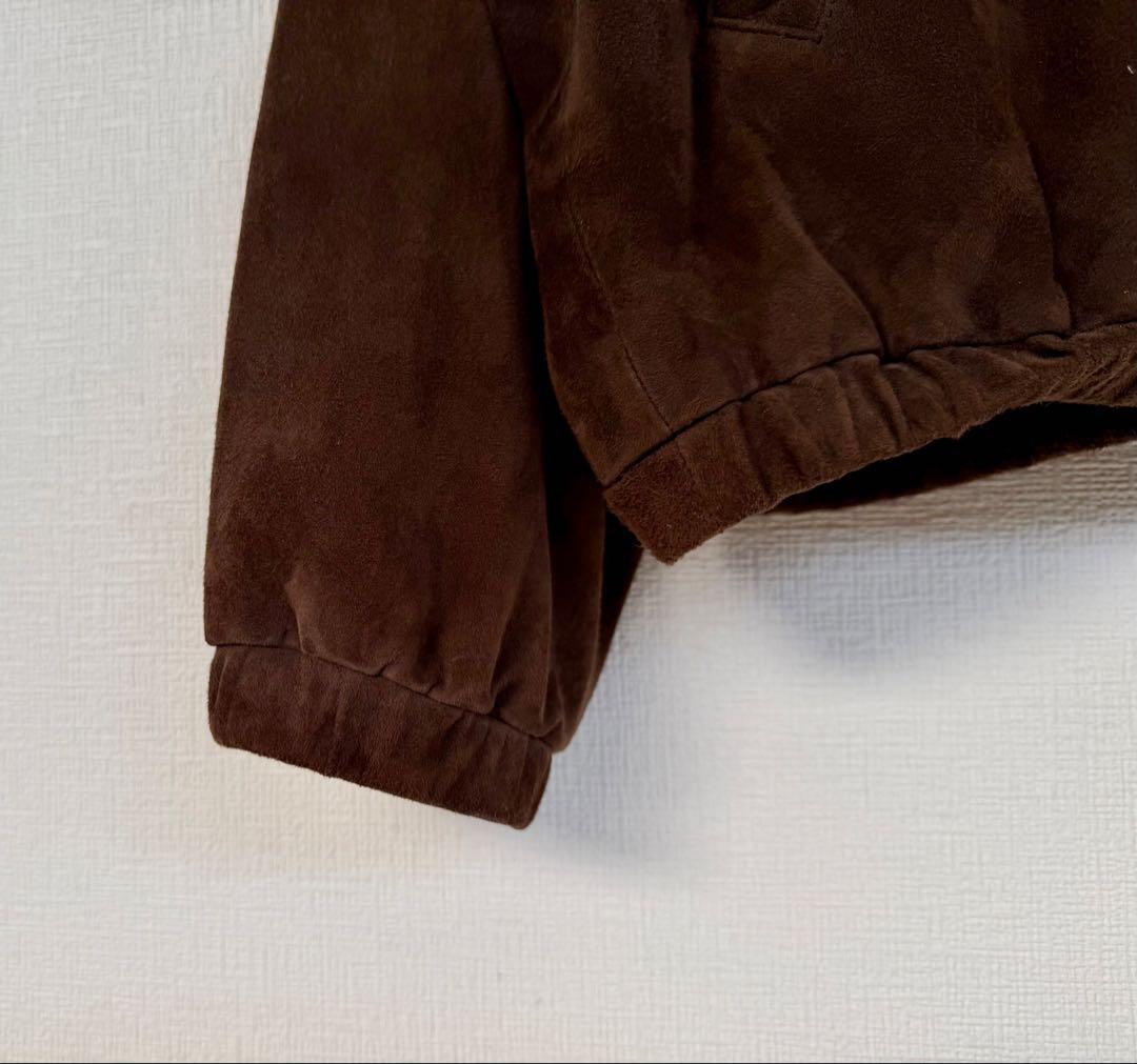 スペシャル 90s ラルフローレン スエード レザー ジャケット XL ブラウン