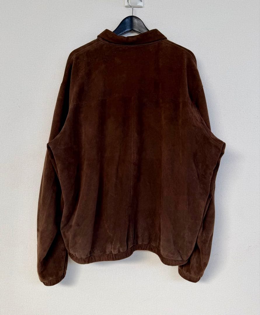 スペシャル 90s ラルフローレン スエード レザー ジャケット XL ブラウン