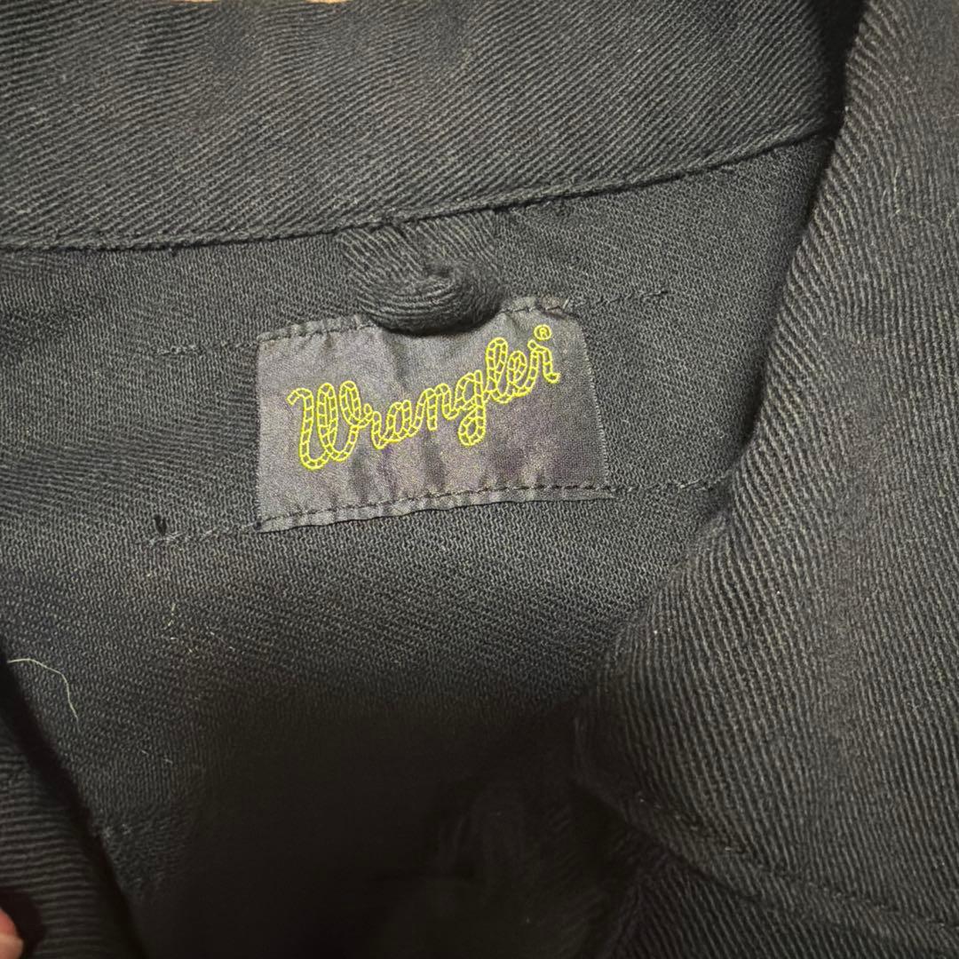Wrangler ラングラー　デニム ジャケット　ブラック　WM1925