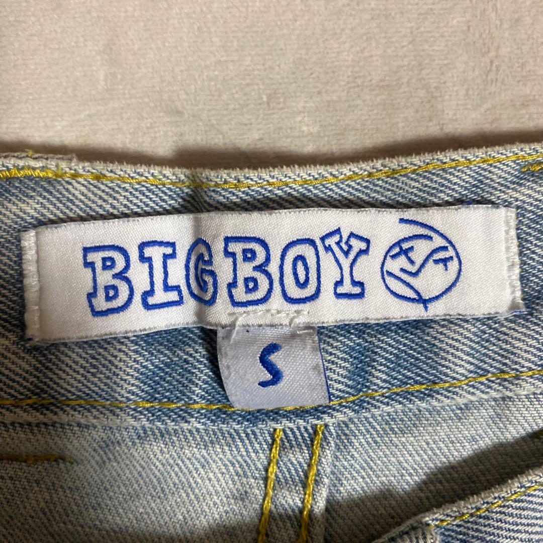 BIG BOY ライトブルーデニムパンツ　S