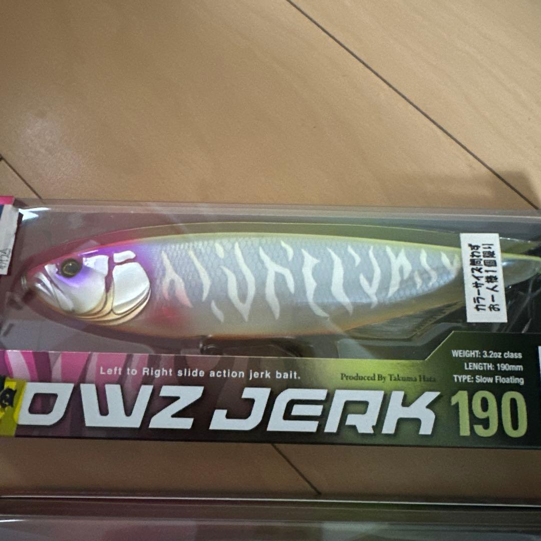 たか JACKALL DOWZ JERK 190