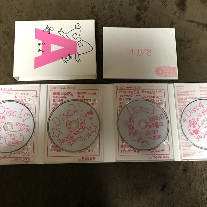 【美品】AKB48/満席祭り希望 賛否両論 チームAデザインボックス〈4枚組〉
