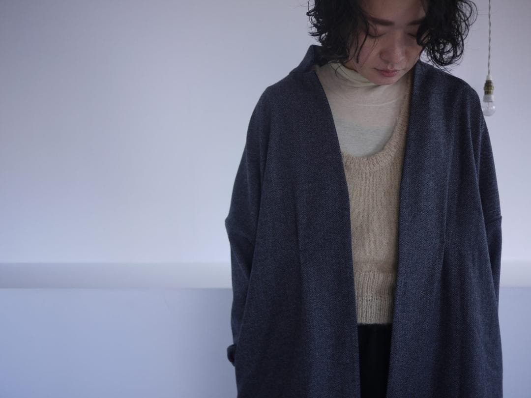 オーラリー　KID MOHAIR KNIT TANK キッド　モヘア　ベスト