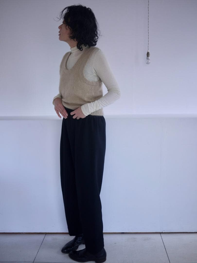 オーラリー　KID MOHAIR KNIT TANK キッド　モヘア　ベスト