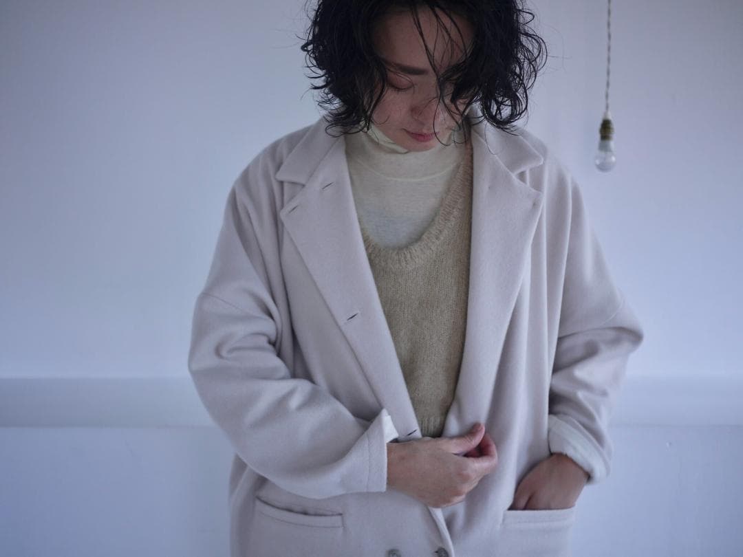 オーラリー　KID MOHAIR KNIT TANK キッド　モヘア　ベスト