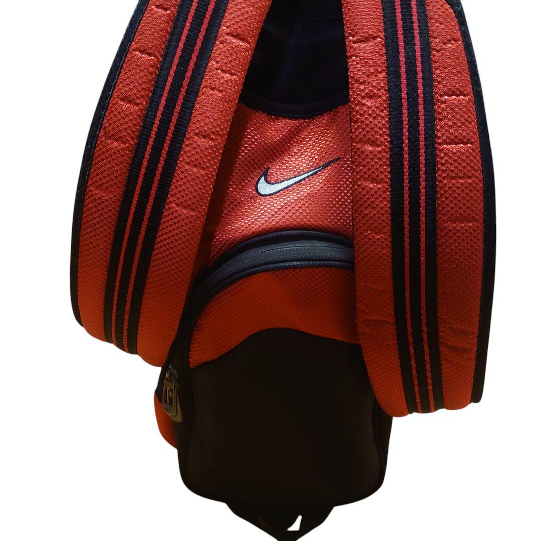 【美品/希少】NIKE ナイキ キャディバッグ スタンド式 フード付