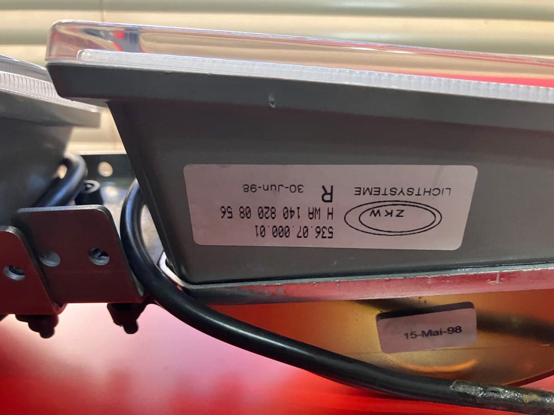AMG ver3 フォグランプ左右 レア未使用新品 W124 R129 W202