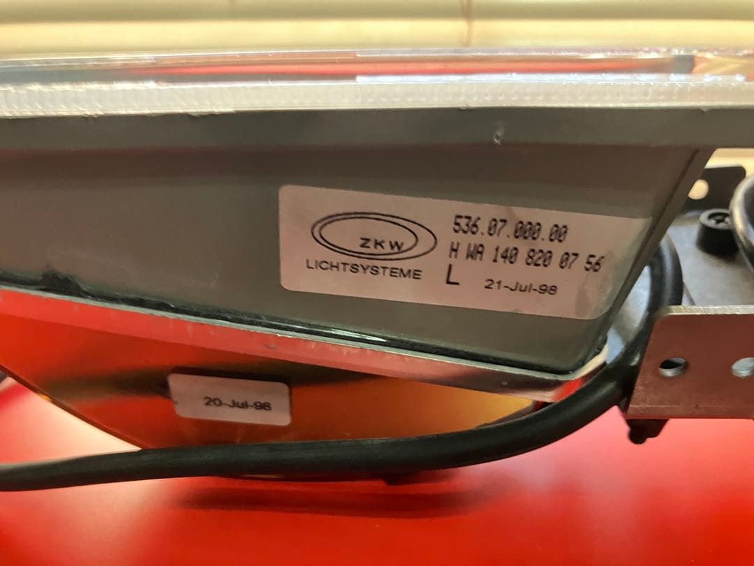AMG ver3 フォグランプ左右 レア未使用新品 W124 R129 W202