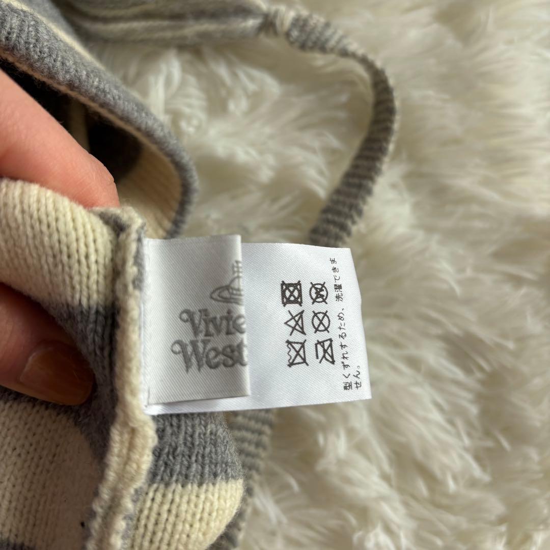 Vivienne Westwood ストライプニット帽