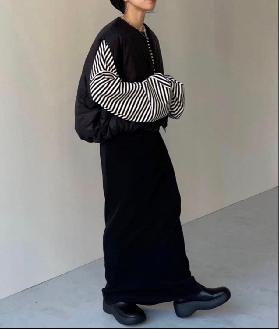 【wee9s】 egg down vest/エッグショートダウンベスト