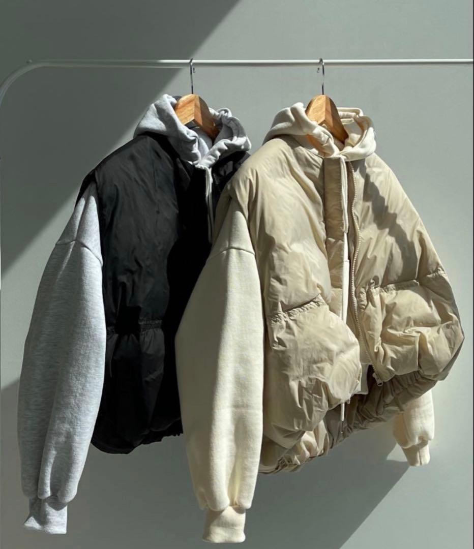 【wee9s】 egg down vest/エッグショートダウンベスト