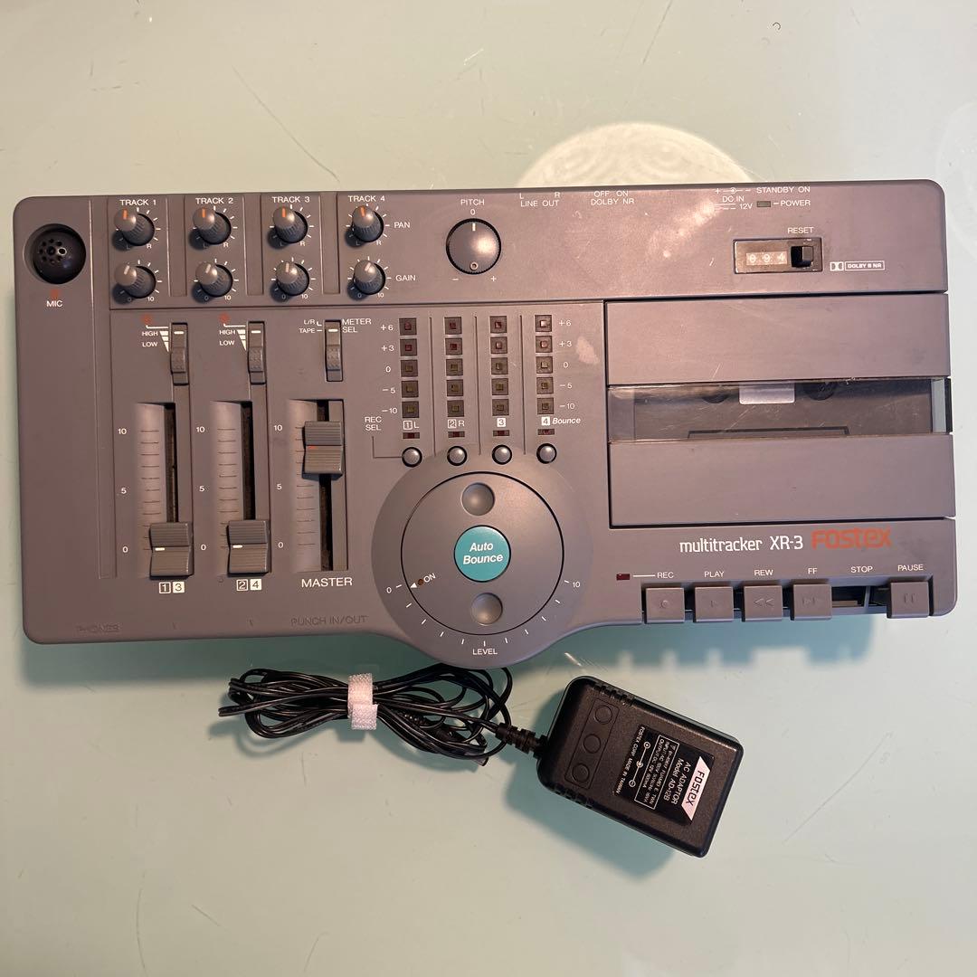 【送料込・即購入可】Fostex XR-3 マルチトラックレコーダー