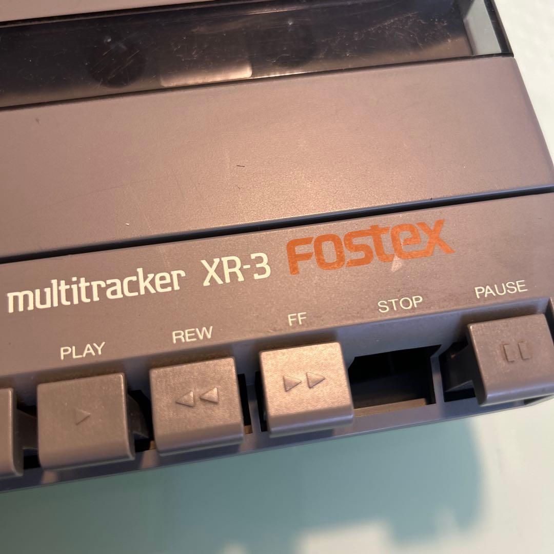 【送料込・即購入可】Fostex XR-3 マルチトラックレコーダー