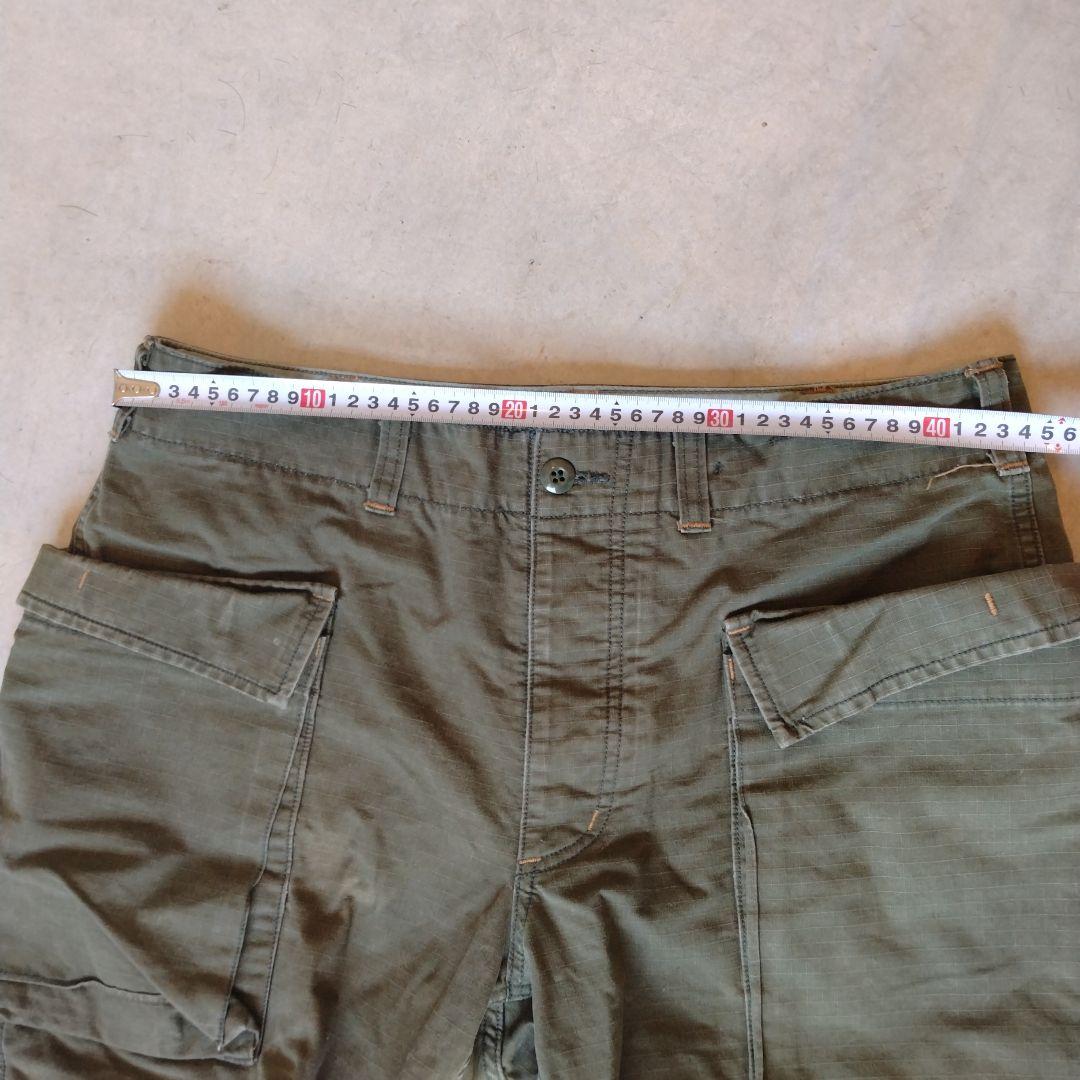 ぱ*ー様 ミリタリー 軍物 Colimbo カーゴパンツ オリーブグリーン
