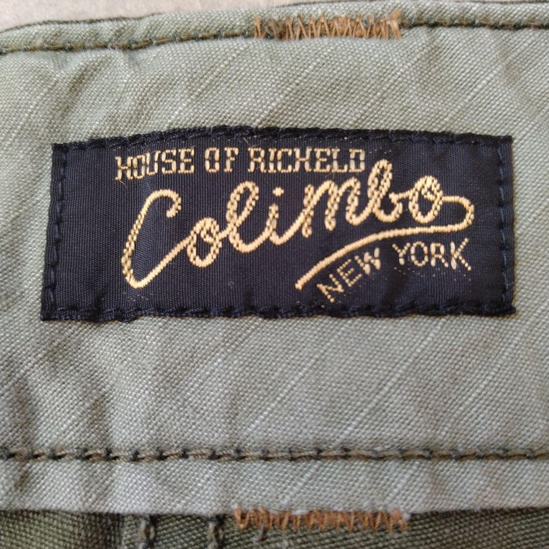 ぱ*ー様 ミリタリー 軍物 Colimbo カーゴパンツ オリーブグリーン