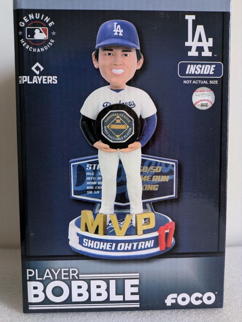 ［FOCO] ドジャース 大谷翔平 2024 NL MVP　ボブルヘッド