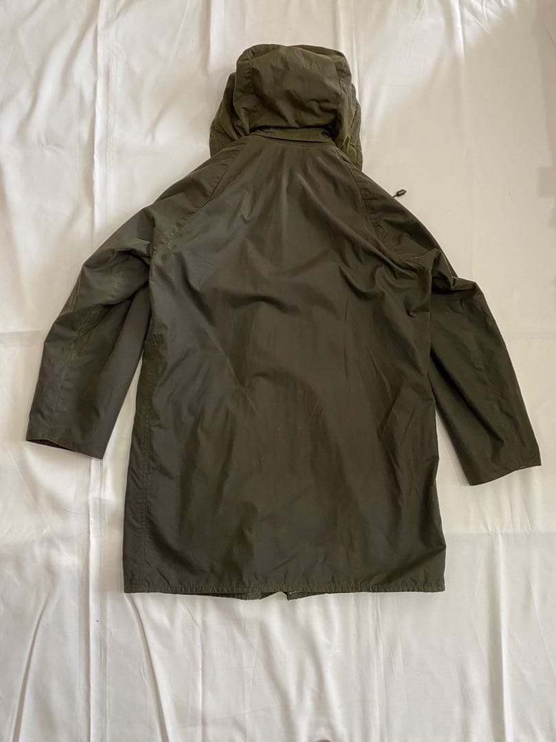 【美品】ライナー&フード付き80sヴィンテージBarbour ゲームフェア 36