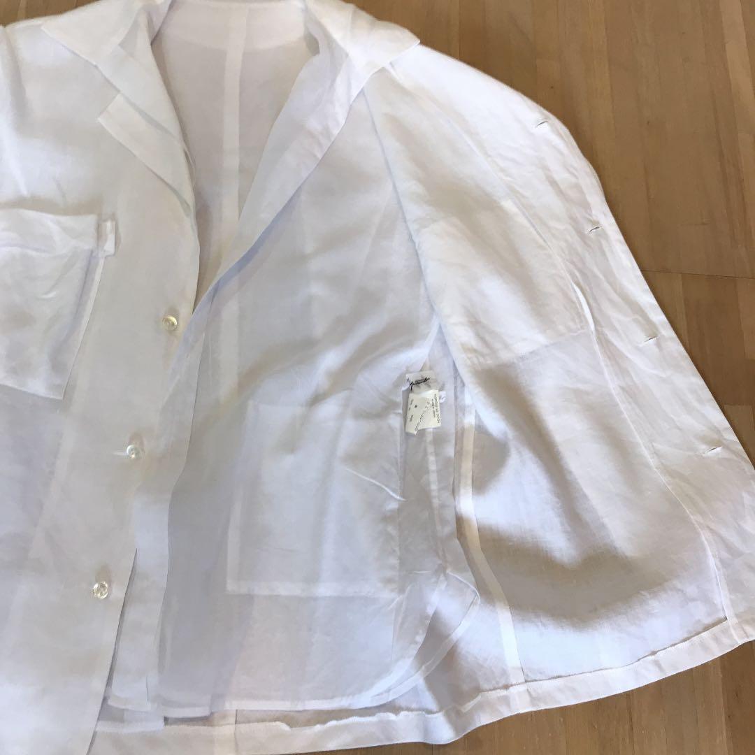 Yohji Yamamoto リネンレイヤードシャツジャケット