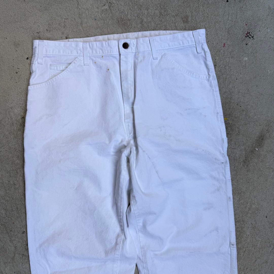 Dickes ペンキペインターパンツ ディッキーズ 白 ビンテージ 38×30