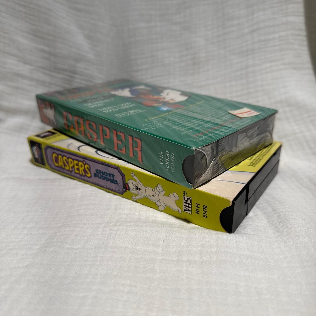 キャスパーフィギュア　シャンプーボトル ダーツ　ビデオテープ　ごちゃごちゃセット