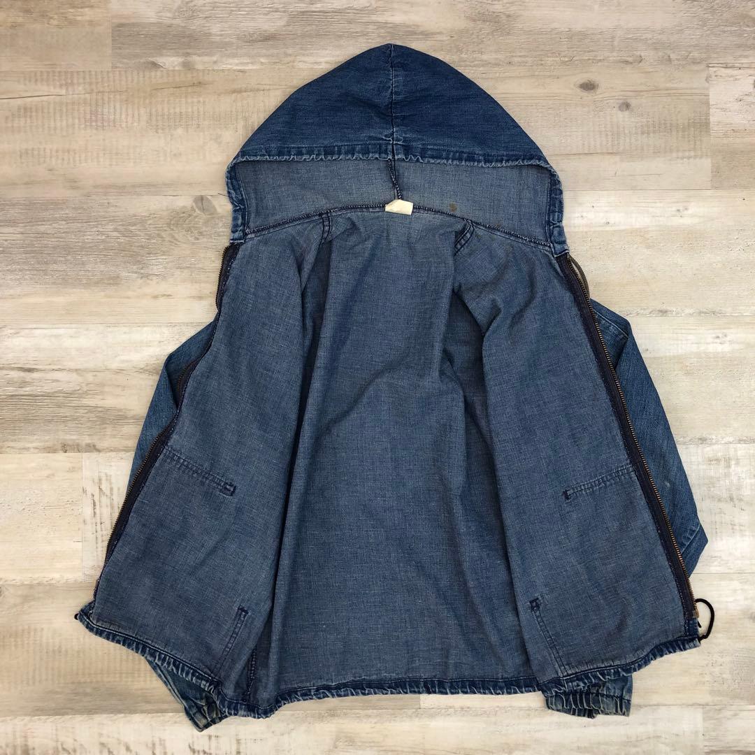 ま*ー様 古着 60-70年代 OshKosh オシュコシュ デニムジップアップ