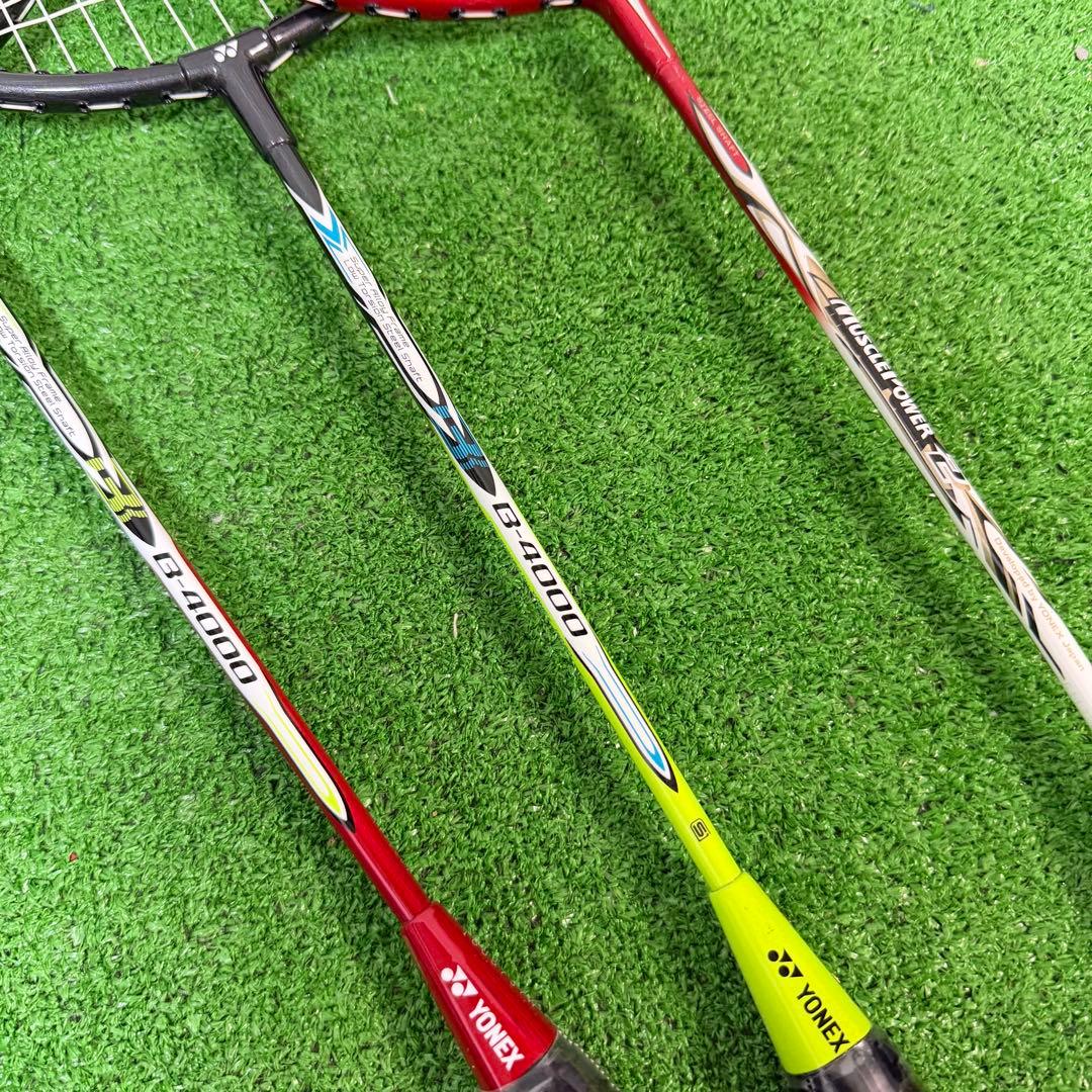 テニスラケット　まとめ　未使用含む　マッスルパワー　B-4000 YONEX