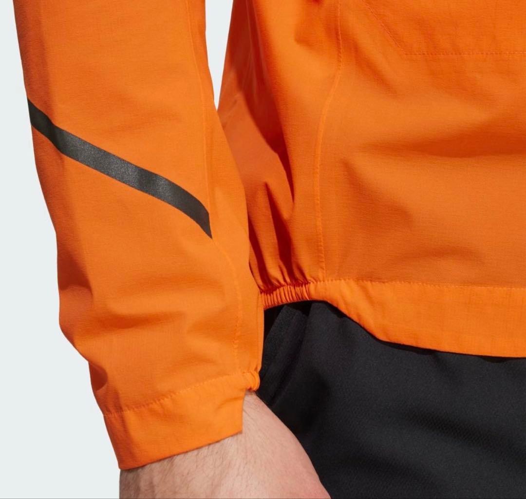 adidas TERREX ウィンドブレーカー オレンジ