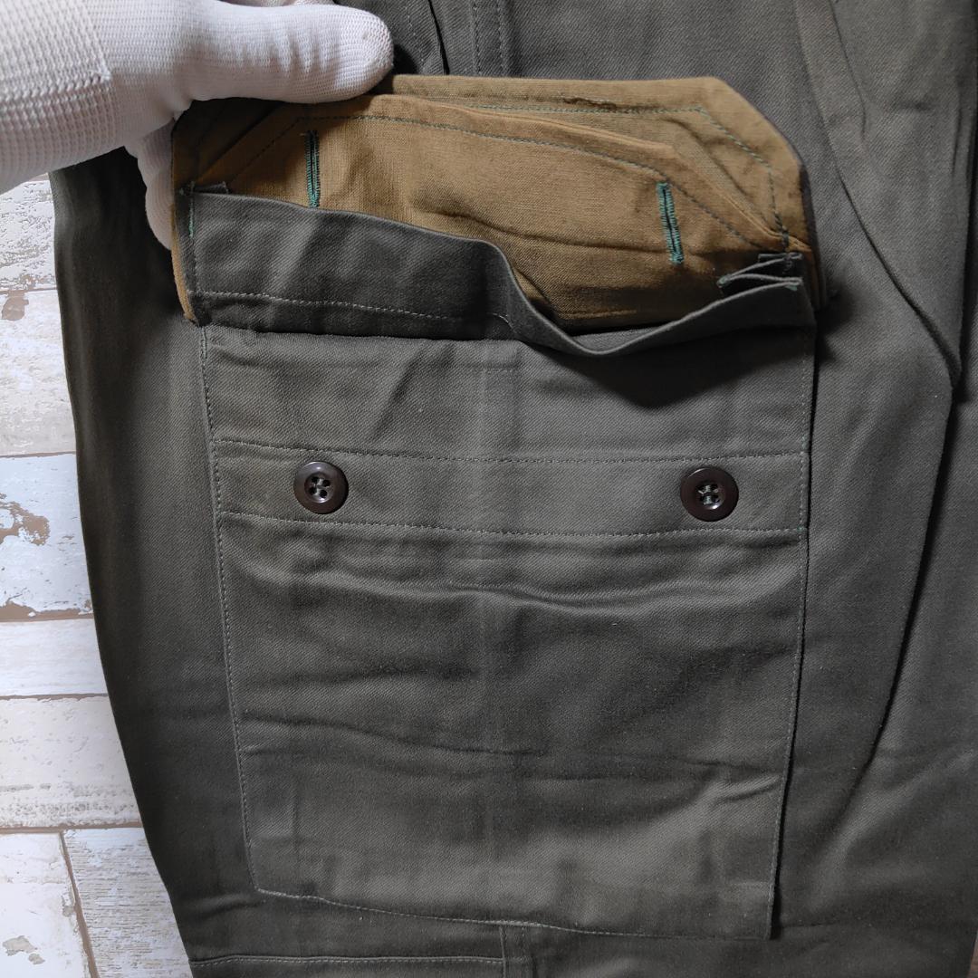 フランス軍 ミリタリー 76C M64 古着 パンツ デッドストック 軍パン