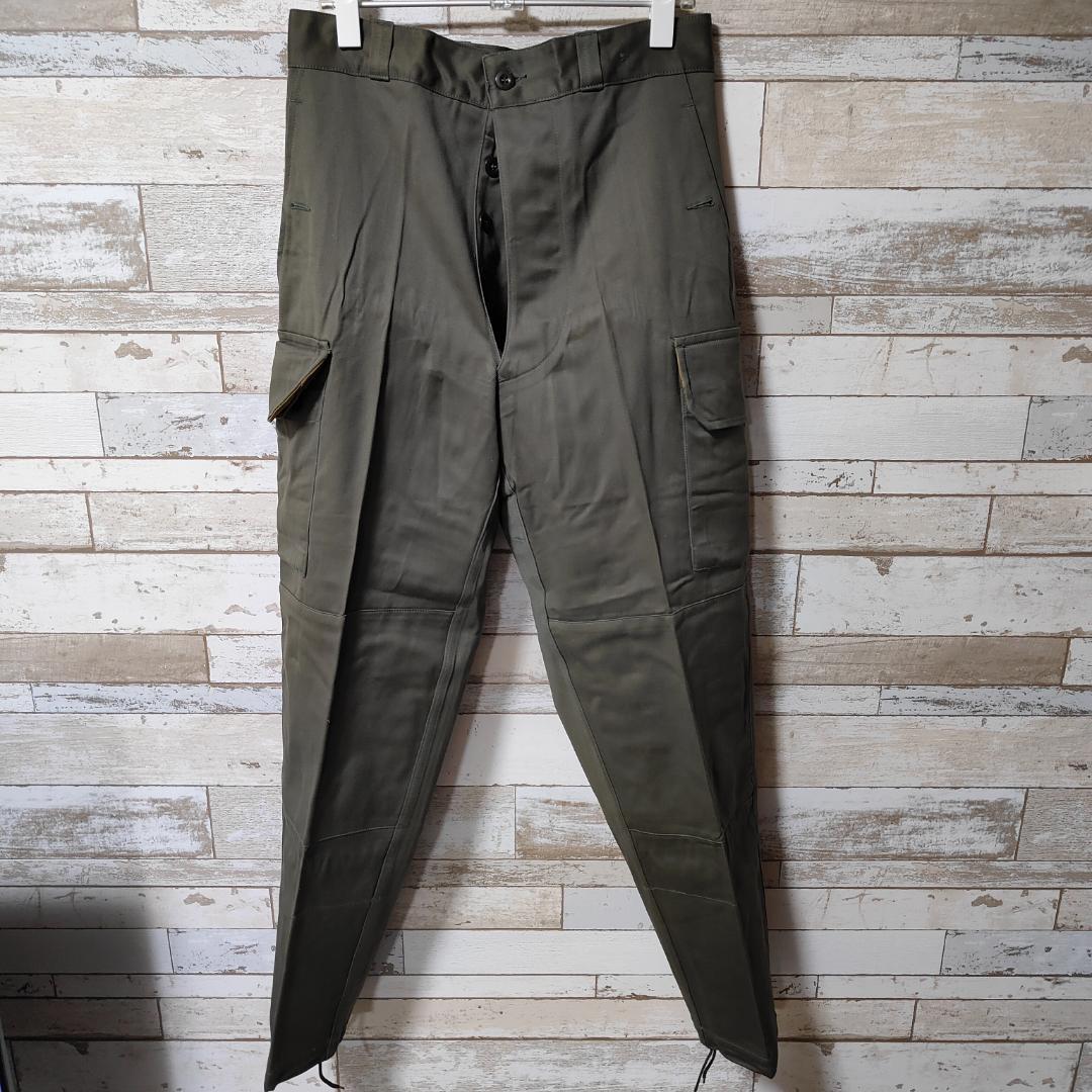 フランス軍 ミリタリー 76C M64 古着 パンツ デッドストック 軍パン