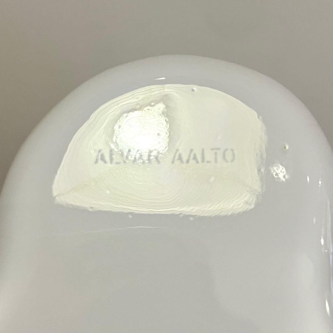 アアルト フラワーベース 95 ホワイト 旧ロゴ イッタラ