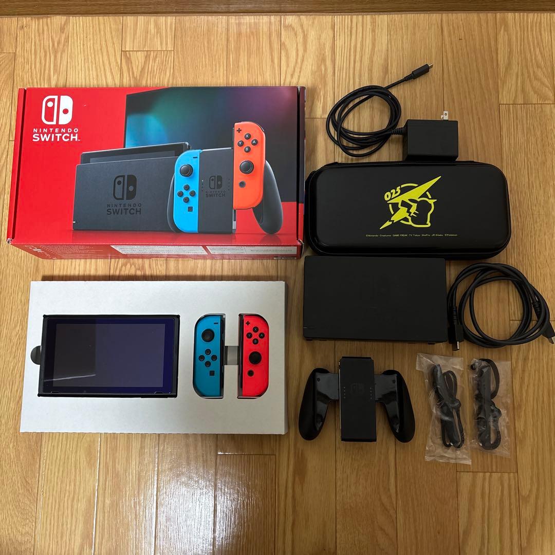ケース付/Nintendo Switch 本体 液晶モデル バッテリー強化版