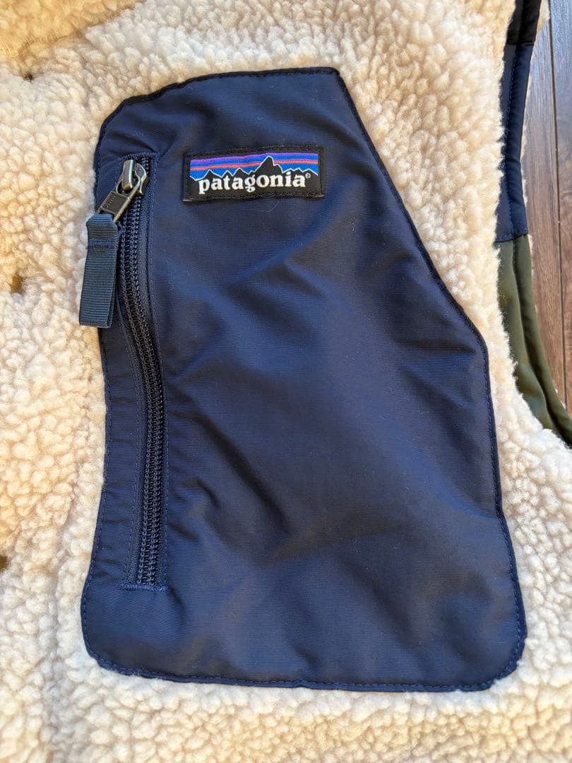 L*g様 patagonia リバーシブル ダウンベスト フリース スナップT