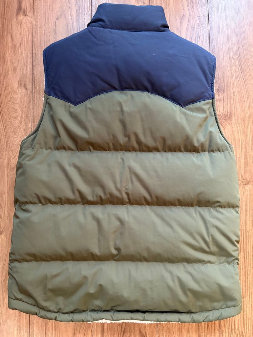 L*g様 patagonia リバーシブル ダウンベスト フリース スナップT