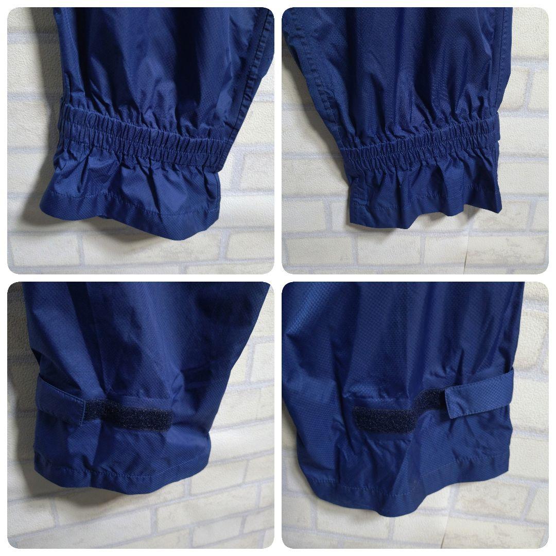 キャロウェイ★裏メッシュ 2WAY ナイロン セットアップ 上下組 紺 L