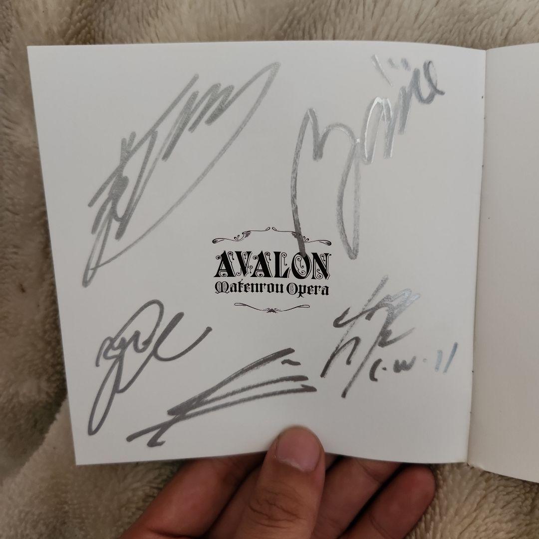 摩天楼オペラ　AVALON 直筆サイン入りCD